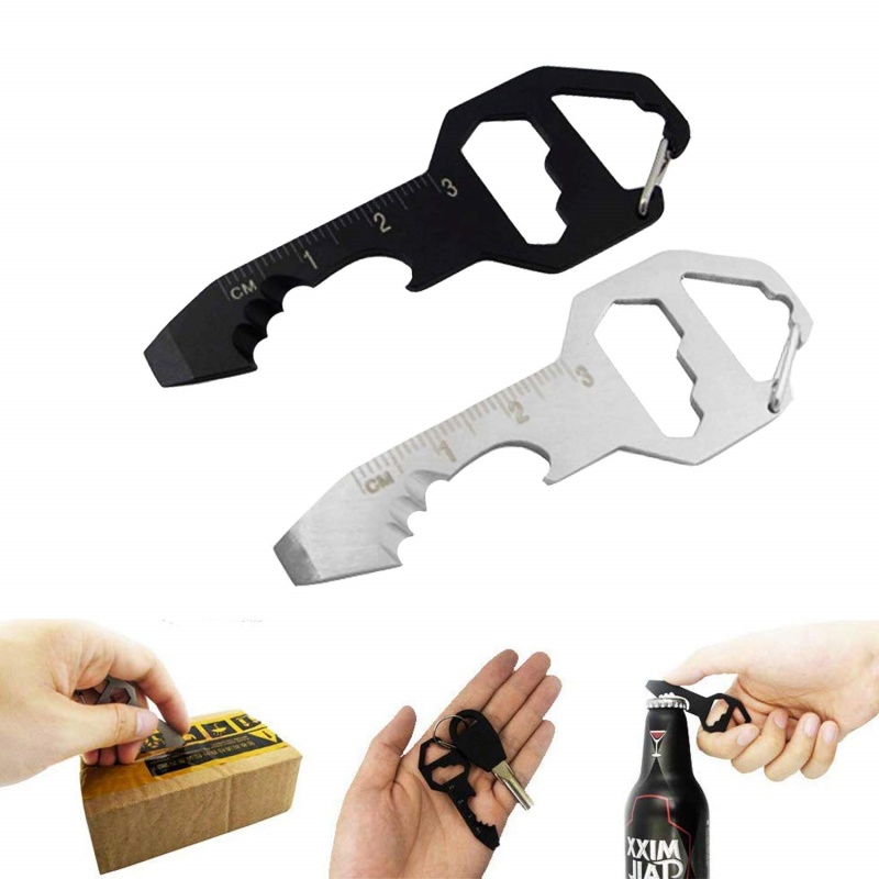 Edc Carry All - 스테인리스 스틸 6-in-1 EDC 포켓 멀티툴