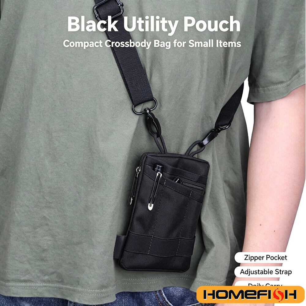 Edc Everyday Carry Bag - DIY 패치 공간이 있는 EDC 오거나이저