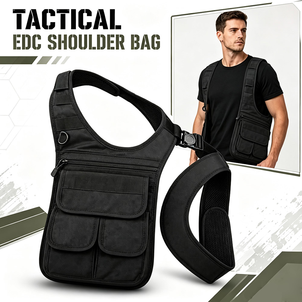 Edc Concealed Carry Sling Bag - 전술용 숨김형 겨드랑이 도구 가방 MOLLE