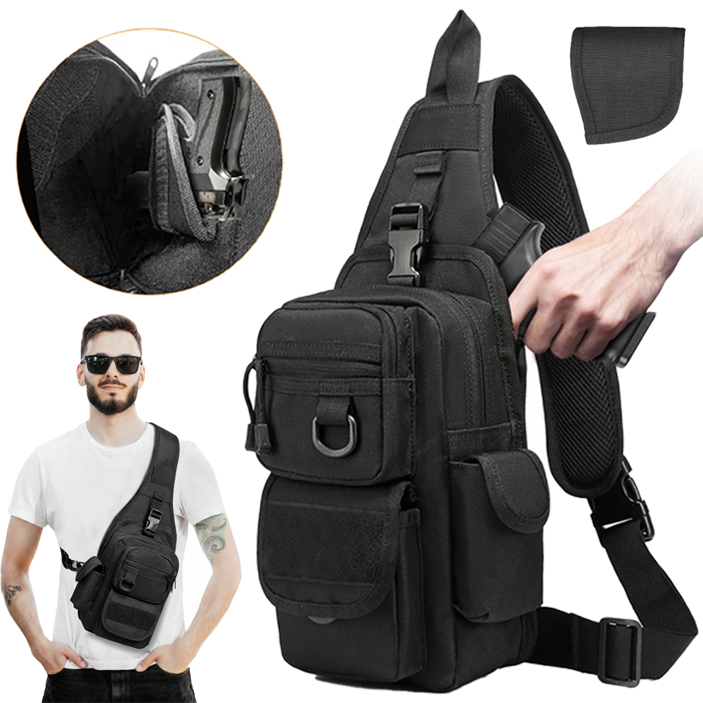 Edc Concealed Carry Sling Bag - 전술 권총 가방, 은닉 휴대용 총기