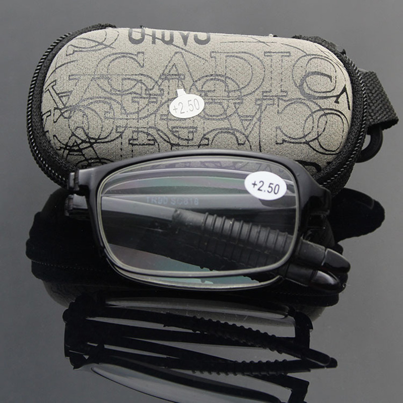 디자인 독서 안경 남녀공용 접이식 소형 안경테, 금속  - Wallet Slim Titanium 리뷰 및 가격