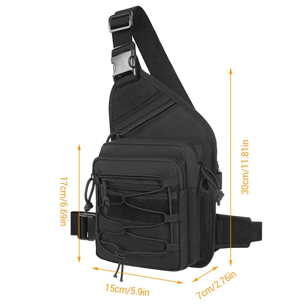 숨김 휴대용 가방 전술 크로스바디 슬링 백팩 숄더 건  - Edc Concealed Carry Sling Bag 리뷰 및 가격