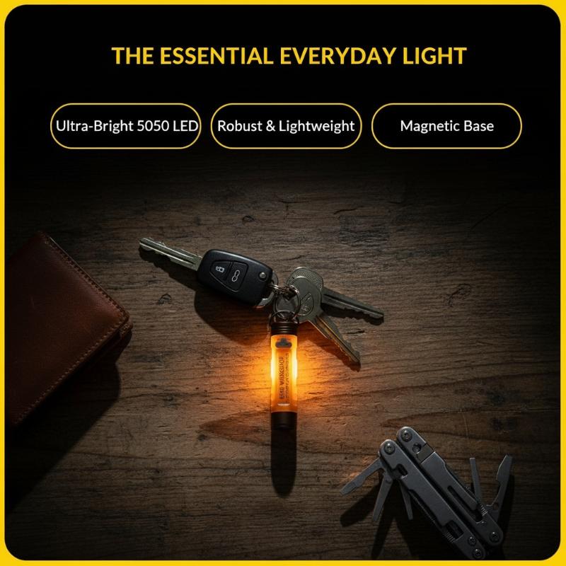 5050 충전식 LED 포켓 손전등, 모자 부착형 라이 - Edc Carry All 리뷰 및 가격