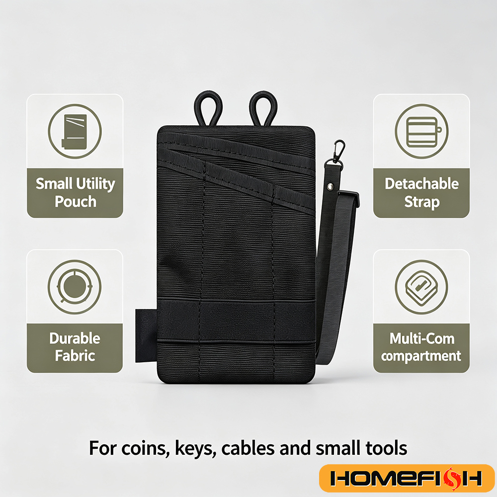 DIY 패치 공간이 있는 EDC 오거나이저 파우치, 일 - Edc Everyday Carry Bag 리뷰 및 가격